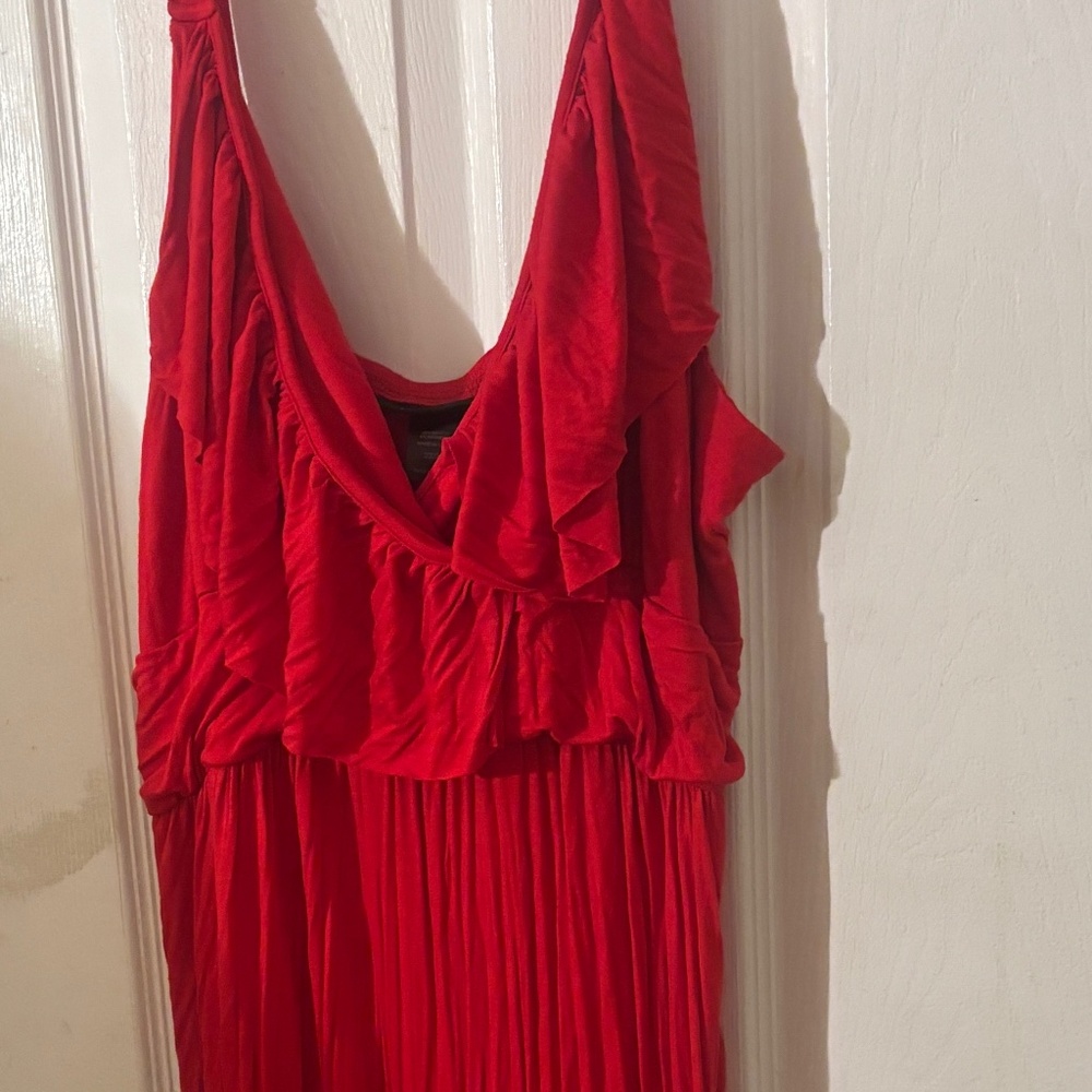 Red Maxi Dress